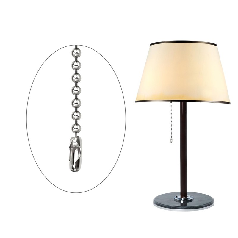 Ceiling Fan Pull Chain Extender, 12Feet 3mm Diameter Beaded Ball