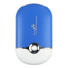 Tongping USB Mini Fan Air Conditioner Blower for Eyelash Extension Blue