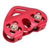 Mountaineering Climbing Double Axle Double Zip Line Trolley Steel Rope