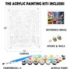 QYSFriday Paint by Numbers for Adults Beginner,Times Square Paint by