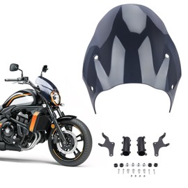 Windshield Fairing for Kawasaki Vulcan S 650 VN650 Cafe SE 650 2015-2024 (Smoked Gray)