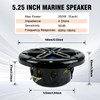 STUDIOFINIX 5.25 Inch 500W Marine Speakers with LED Lights -2