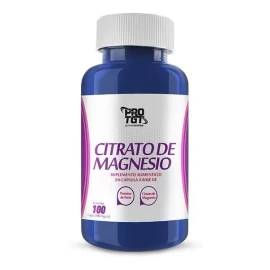 PROTGT Citrato De Magnesio 100 Cápsulas Protgt Apto Veganos Sabor S