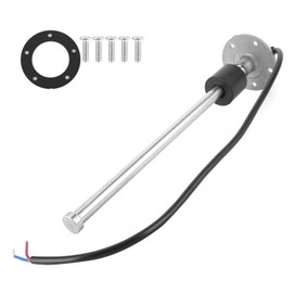 Unidad de envío de combustible, sensor de combustible universal, emisor de nivel de combustible de agua, protección IP67 para camiones marinos, 0-190 ohmios, estándar de la UE(300 mm)