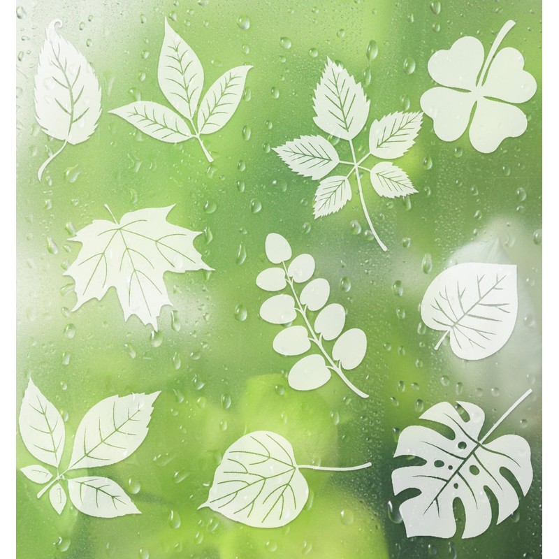 Window Clings for Birds, 26 Pcs Window Decals to Prevent