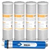 75 GPD GE FX12M FX12P Replacement Water Filters Fit GXRM10RBL
