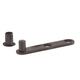 Hinge Outlet Pivot Door Hinge, Center Pivoting, 2 Inch x 3/8 Inch, for Revolving Doors Top Mount, Sold Individually