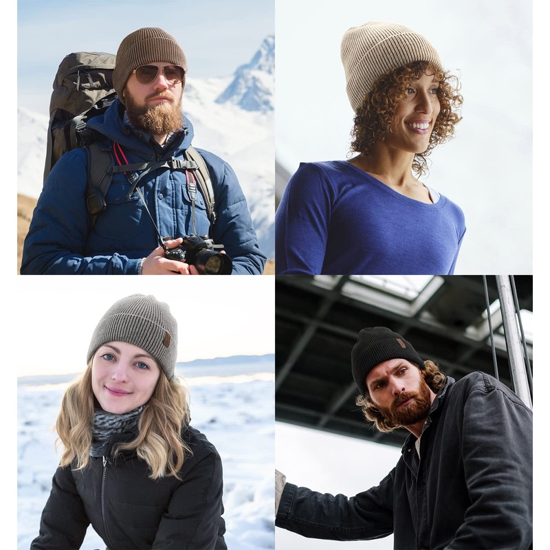 Wmcaps Beanie Hat, Men's Winter Warm Hat, Unisex Winter Hat,