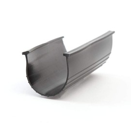 1/4" T Shaped End Garage Door Bottom Weather Seal - 3 3/8" Width - 12 feet
