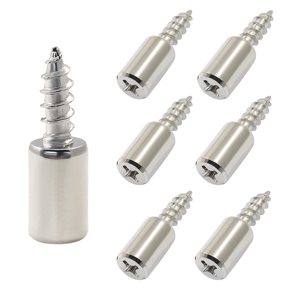 LifCratms 30 Pcs Shelf Support Pegs, Self-Tapping Screws, Shelf Pins