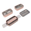 Double Layer Bento Box 316 Stainless Steel Compartment Portable Lunch