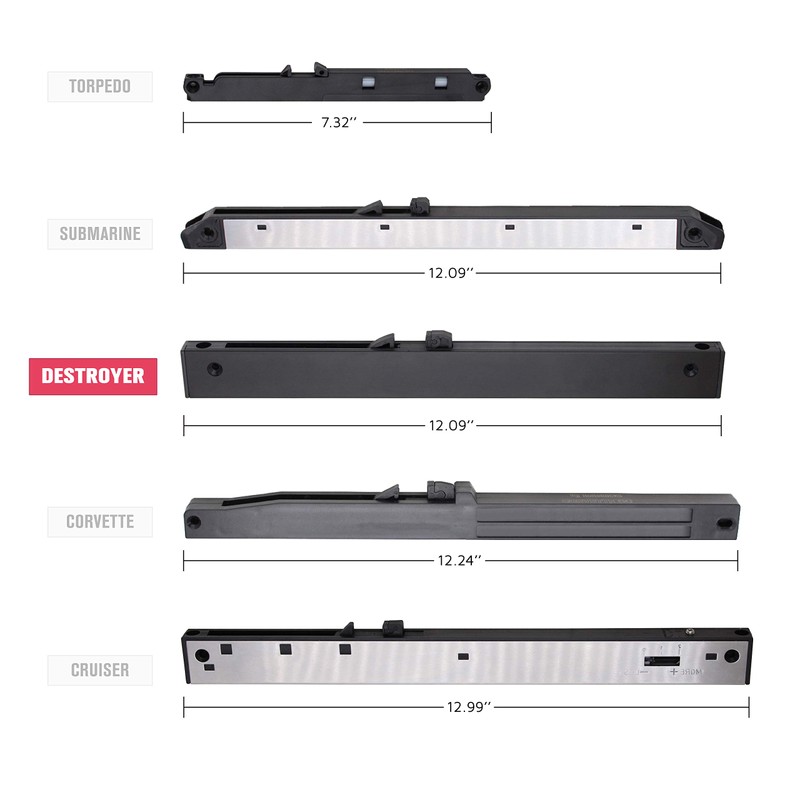 HoHeROCKS Heavy Duty Aluminum Alloy Soft Close Mechanism for DIY