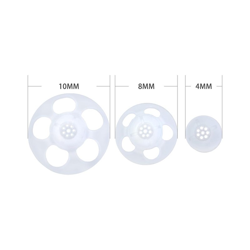 Hearing360 6 Click-Open Domes for Signia Hearing Aids, Rexton (M