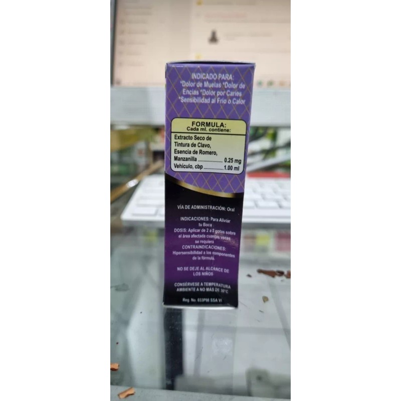 Cosmo Aceite Esencial De Clavo 100% Puro Balsamo Dental