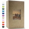 Linen 4x6 Photo Album with Cover Window, 200/300/600 Pockets
