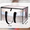 Extra Large Clothes Storage Bag, Heavy-Duty Storage Bag Organizer with