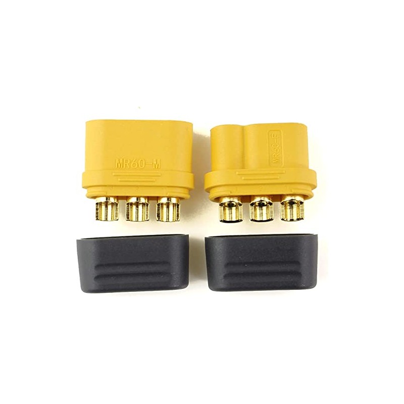 10 Pair Amass MR60 Connector Plug Female to Male Connector