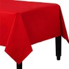 FANCYDRESSCOZ Paper Table Cover Recyclable Eco Friendly Paper Tablecover Disposable Tablecloth BIRTHDAY WEDDING CORONATION FESTIVAL (RED) Medium 00125