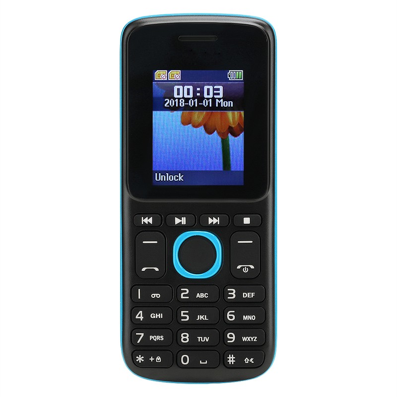 Z2 1.8-inch Screen Buttons Straight Bluetooth Cell Phone with LED