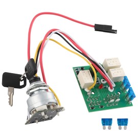 maXpeedingrods AM132500 Ignition Key Switch Module Fits for John Deere LX255 LX266 LX277 LX279 LX280 LX288 LX289 GT225 GT235 GT235E GT245 GX255 GX325 GX335 GX355 GX345 325 335 345 355