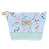 Sunstar Stationery Mofusand Pencil Case, Boat Shape, Flower S1427083