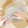 Rice washing drain basket, 1 pcs washing colander with handle,