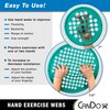 Cando 10-0853 Power-Web - Hand Grip Trainer, ® Hand strengthener,