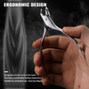 FERYES Wide Jaw Thick Toenail Clippers Thick Toenails - Precision