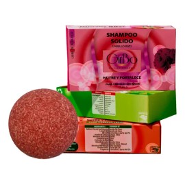 Shampoo Solido Para Matizar Cobrizo Anticaida Con Sabila