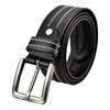 KERTZ Mens Casual Stitched Single prog Leather Belts 38 mm