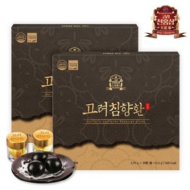 한국삼 고려침향환 3.75g x 30환x 2박스 Korean Sam Goryeo Jinxian Pill 3.75g x 30 pills x 2 boxes