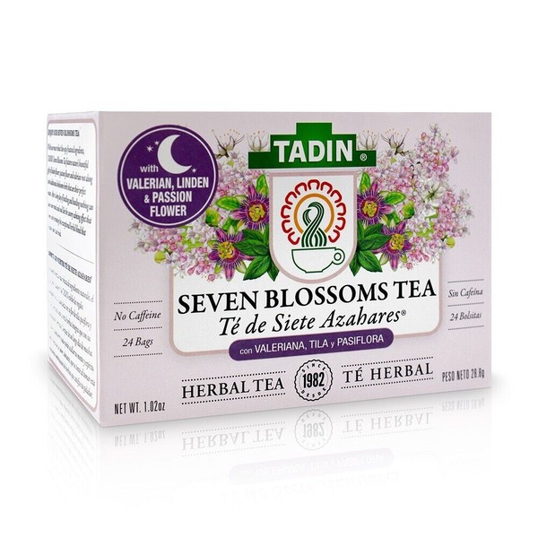 TADIN SEVEN BLOSSOMS HERBAL TEA 24 BAGS