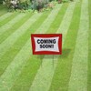 Weatherproof Yard Sign Coming Soon Red Business E Lawn Garden