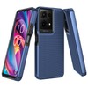 WODAF for TCL K32/K33 5G Case, with Screen Protector, Dual