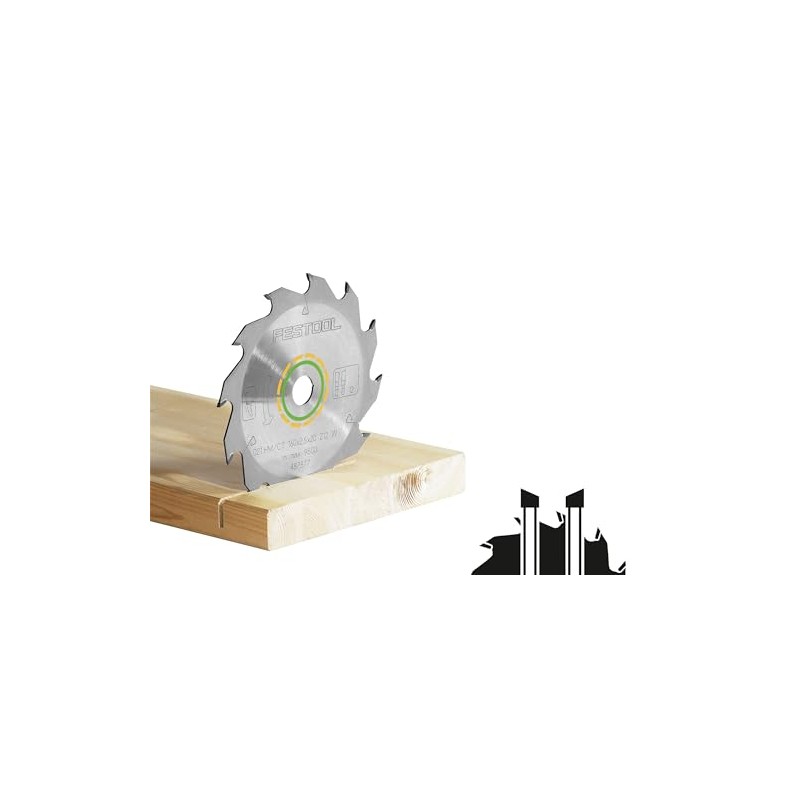 Festool 768129 Standard Saw Blade 160x2,2x20 W18 for TS, TSC