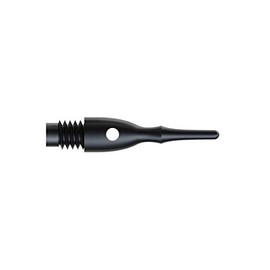 Bull's Megapoint Short Soft Tips, Dart Tips, 6 mm, Colour: Black