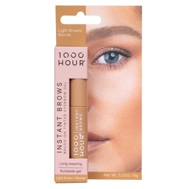 1000 Hour Instant Brows Brush-On Eyebrow Gel (Light Brown / Blonde) 6g