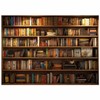AIIKES 7x5ft Bookshelf Backdrop School Library Photography Backdrop Office Decoration