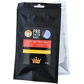 Rosin Press Bags 37 Mic 1.75 X 4 Inch 37 Micron Rosin Press (10pcs) Rosin Press Bags - 3 Corner Double Stitch