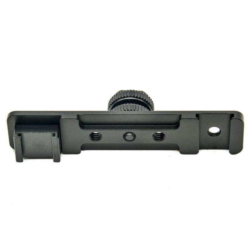 PROtastic Double/Dual Cold Shoe Mount Adapter - Mount Multiple Accessories
