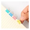 Lomarey 40 Clips Pinza Chico Papel Sujetador Organizadores Papeleria