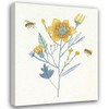 ArtDirect Honey Bees II 15x18 Gallery Wrapped Canvas Museum Art