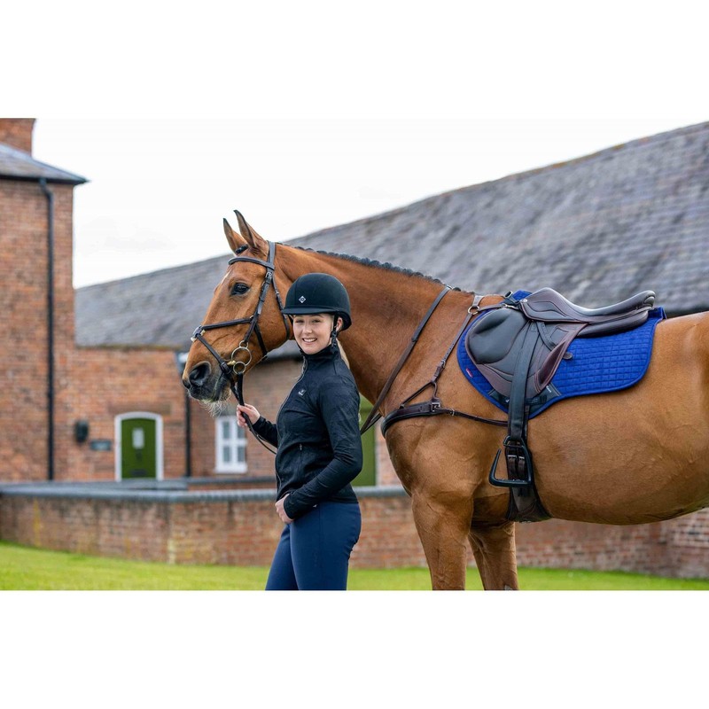 YR8 Horse riding Hat - Navy (SIZE 6 3/4 (55CM))