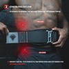 NoCo Premium Lifting Belt with Ab-Plate Technology - Front &