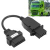 30cm Car OBD2 Diagnostic Cable Adapter 8PIN to 16PIN Plastic