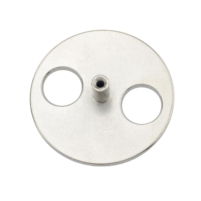 DGHAOP 2PCS Metal Round Spring Wound Key Music Box Movement