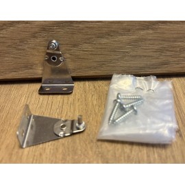 Graber X2 Graber and Bali Metal Hold Down Bracket for 1" Mini Blinds & Cellular Shades