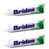 CREMA DENTAL SIN FLÚOR BRIDEN PAQ.3 PIEZAS DE 100 ML