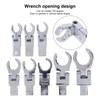 Replaceable Wrench Set Flexible Head Torsion Wrench 180 Degree Rotating