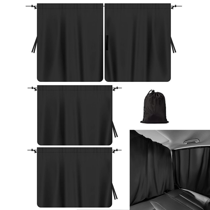 Car Window Curtains, Car Window Shades - Rear Seat and